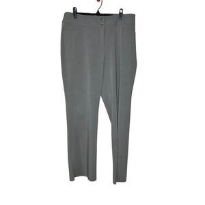 Eileen Fisher Women's Gray Dress Pants Size 12 Business Tailored Fit